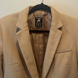 Camel pea coat